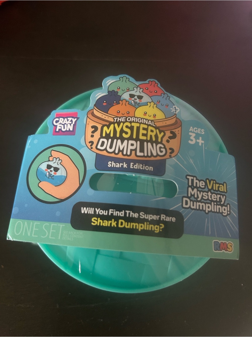 Mystery Dumpling Shark Edition - Teal five below